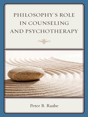 cover image of Philosophy's Role in Counseling and Psychotherapy